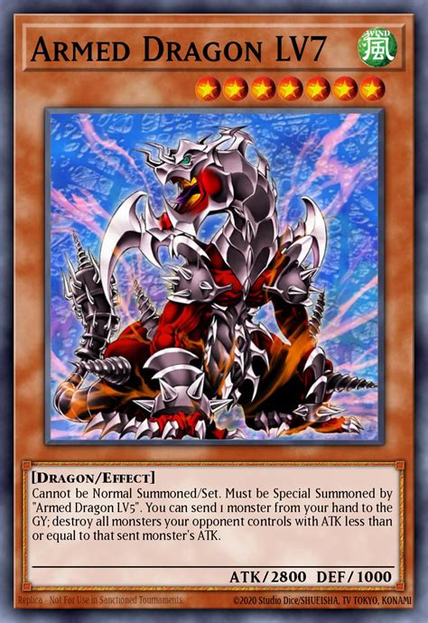 yu-gi-oh! armed dragon card